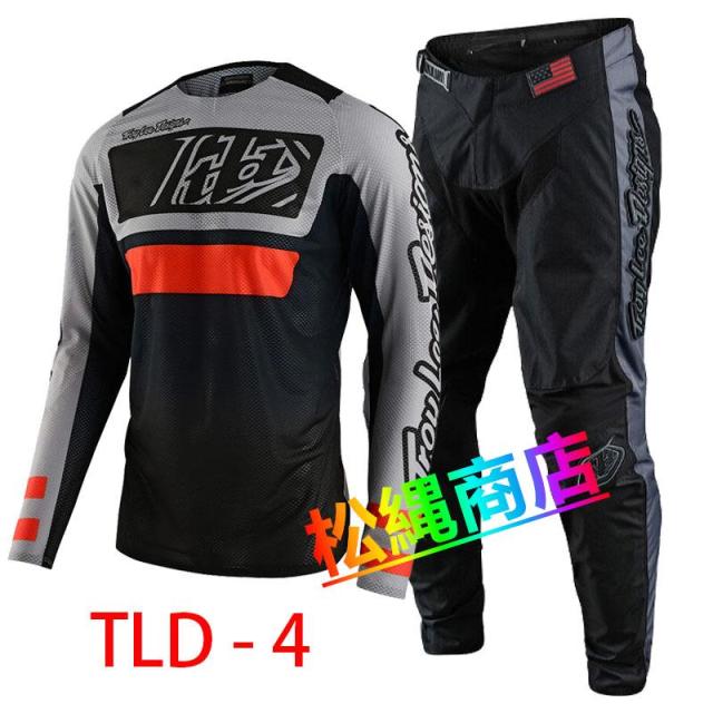 新品 TLD上下セット 2024年 モデル 汎用ウェア パンツ ジャージ 長袖 オフロード モトクロス パンツ モトクロス用セット バイク用品