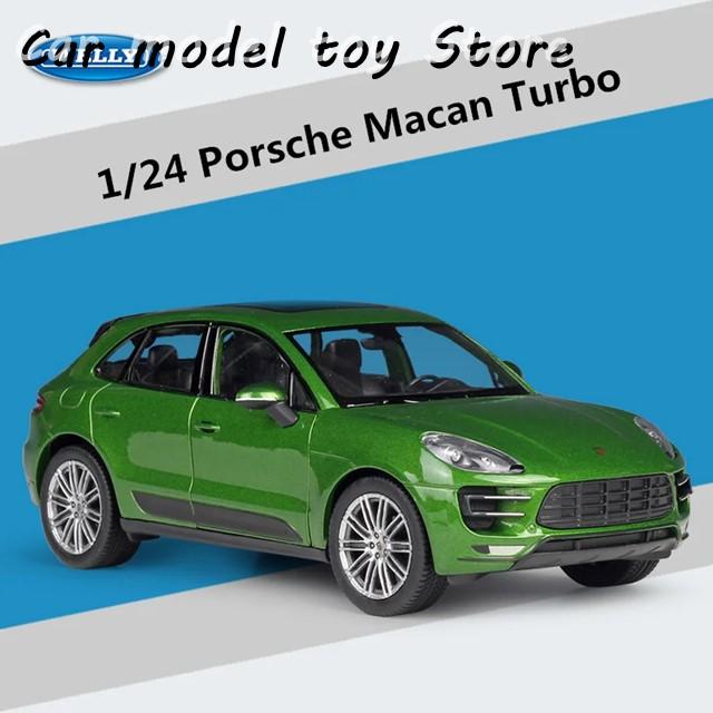 青 さん専用 WELLY 1:24 PORSCHE MACAN TURBO SUV ALLOY CAR MODEL DIECAST