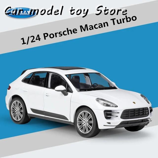 WELLY 1:24 PORSCHE MACAN TURBO SUV ALLOY CAR MODEL DIECAST