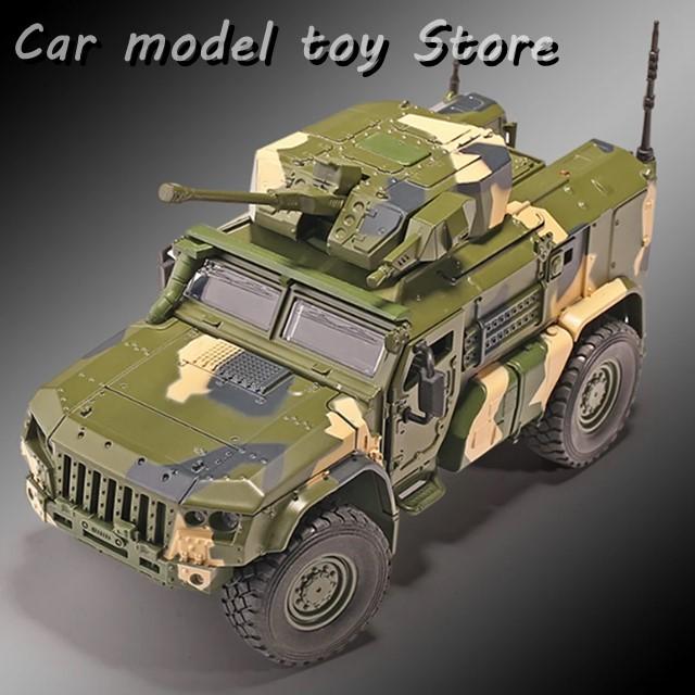 1:32合金タイガー装甲車トラックモデルダイキャスト金属玩具オフロード車モデル軍事爆発証明カーモデル ダイキャスト トラックの通販｜au PAY マーケット