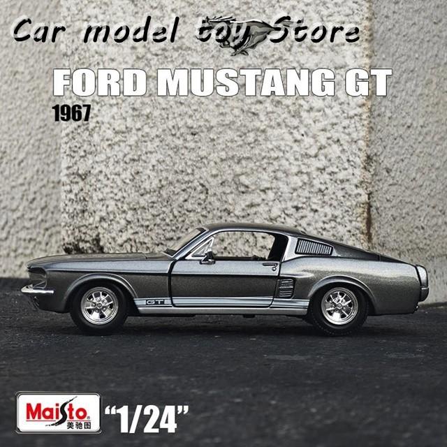 マイスト 1:24 フォード マスタング GT 1967 合金 カーモデル