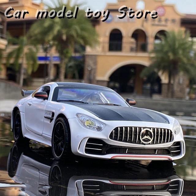 1:24 AMG-GTR GT スポーツカー合金車モデル ダイキャスト/玩具車 金属車モデル サウンドライトシミュレーション