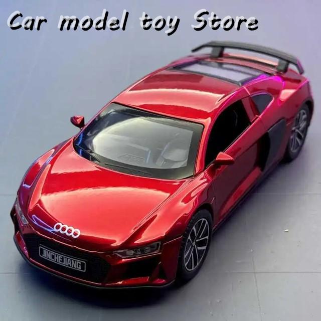 1:32 アウディ R8 スーパーカー 合金カーモデル サウンド/ライト プルバック式 コレクタブルグッズ