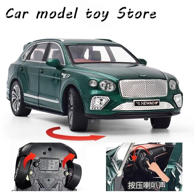 1:24 BENTAYGA SUV 合金カーダイキャスト/トイビークル カーモデル サウンド/ライト機能付き プルバック式