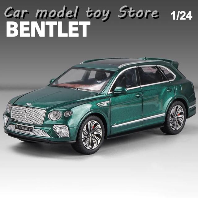 1:24 BENTAYGA SUV 合金カーダイキャスト/トイビークル カーモデル サウンド/ライト機能付き プルバック式