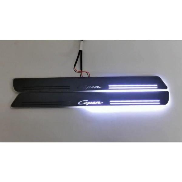 ダイハツ コペン L880K 専用 LED サイドスカッフプレート ステップ