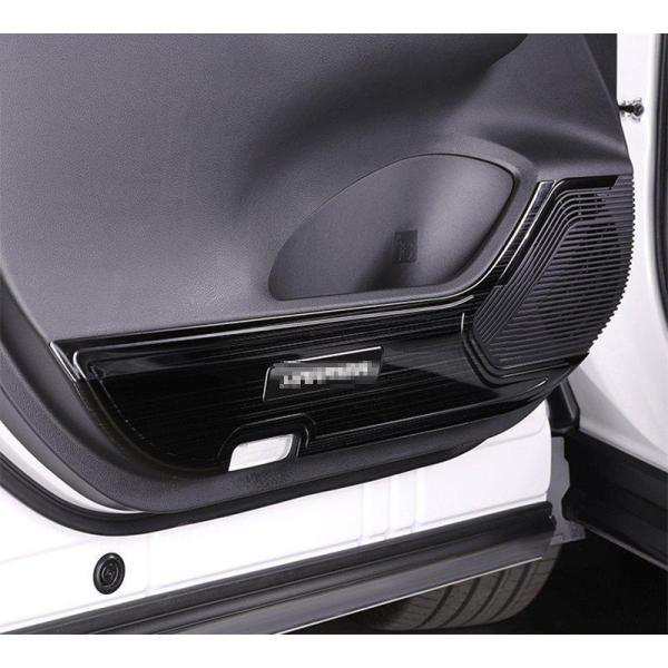 ドアプロテクター 専用 内装 ドアパネル ステンレス製 保護 傷防止 鏡面 ドアトリムガード ２色 4P | トヨタ ランドクルーザープラド ドアインナー パネル