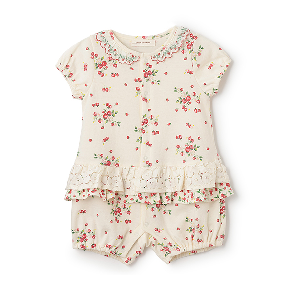 野いちご センスオブワンダー ベビー 出産祝い ロンパース 70 ジャンプ