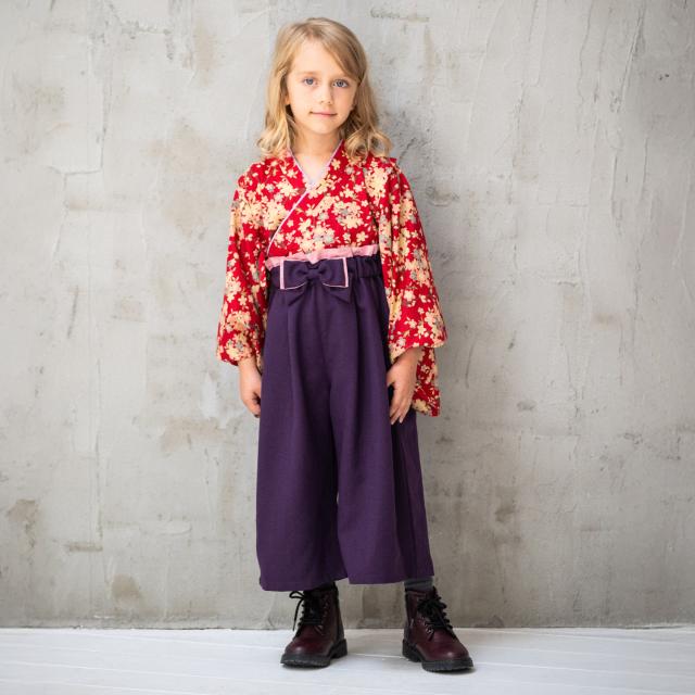 Girls袴セット【日本製】【40％OFF】【SALE】【O_40】【outlet】【outlet】【ot】