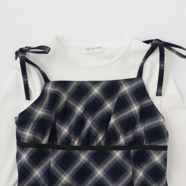 【インナーセット】チェックキャミワンピース'【50％OFF】【SALE】【O_50】【outlet】_2