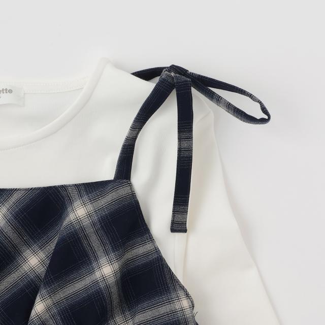 【インナーセット】チェックキャミワンピース'【50％OFF】【SALE】【O_50】【outlet】_3