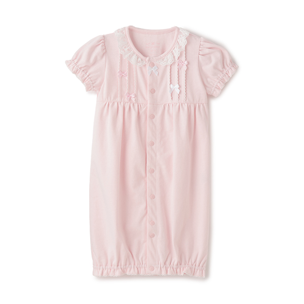 メゾピアノ(mezzo piano)タックフリルワンピース