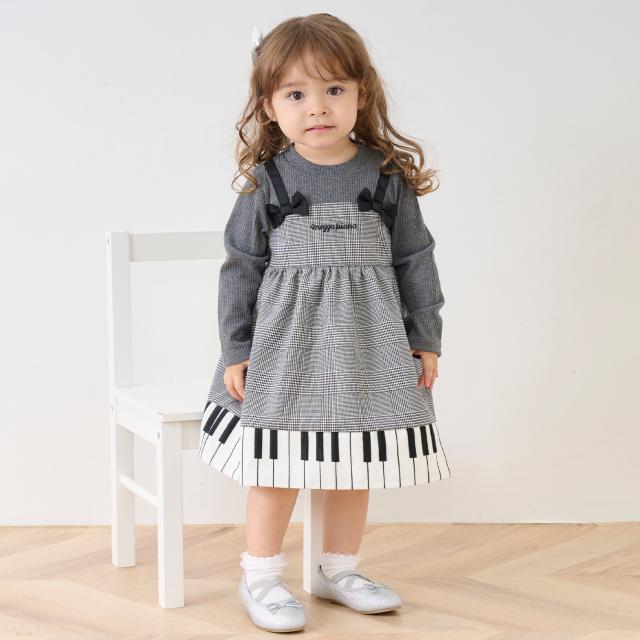 メゾピアノジュニア　スカーフつきセーラーワンピース　140 メゾピアノジュニア スカーフつきセーラーワンピース 140 楽天市場