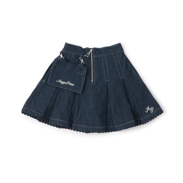 【人気商品再入荷】【直営店で取り扱い無し】移動ポケットつき　前ジップスカパン【60％OFF】【SALE】【O_60】【outlet】【outlet】【ot】