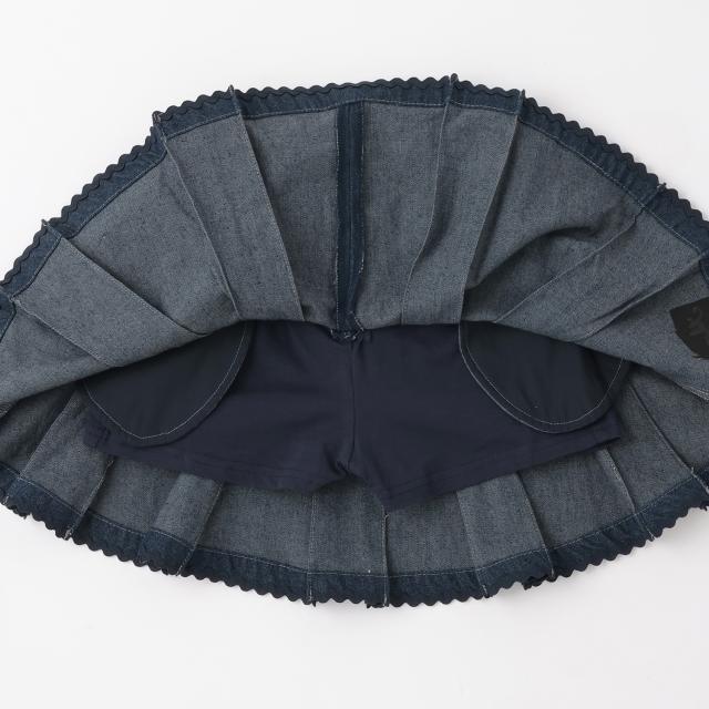 【人気商品再入荷】【直営店で取り扱い無し】移動ポケットつき　前ジップスカパン【60％OFF】【SALE】【O_60】【outlet】【outlet】【ot】_7