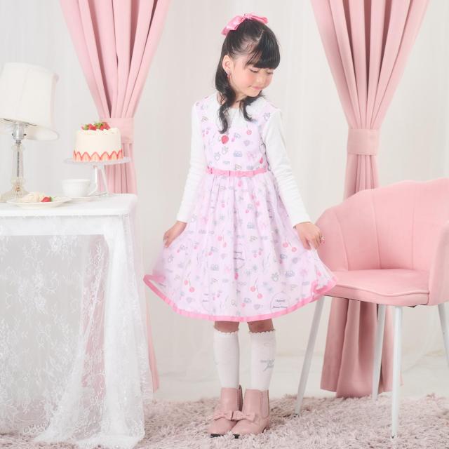 【リキュエム】柄　ドッキングワンピース【50％OFF】【SALE】【O_50】【outlet】【outlet】【ot】
