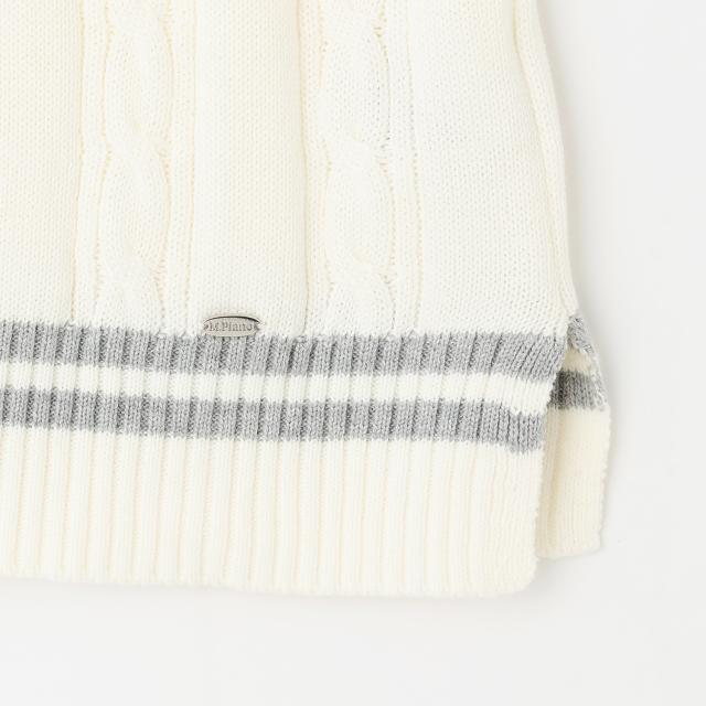ニットベスト＆シャツワンピースセット【20％OFF】【SALE】【O_29】【26SS】【SSSL】_3