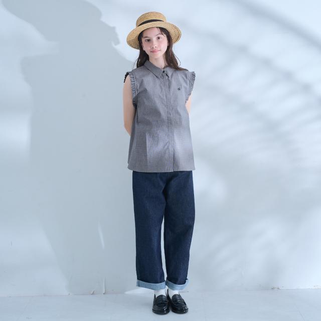 ポンポネットジュニア(pom ponette junior)デニムパンツ_2