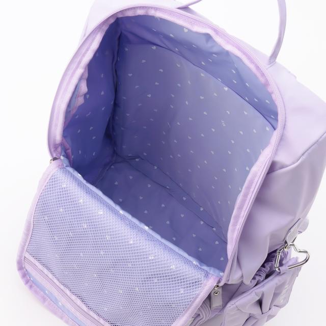 メゾピアノ(mezzo piano)ポーチ付ロゴリボンリュック容量約24Lの通販は