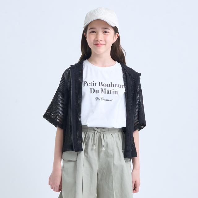 ポンポネットジュニア(pom ponette junior)メッシュパーカ＆Tシャツセット