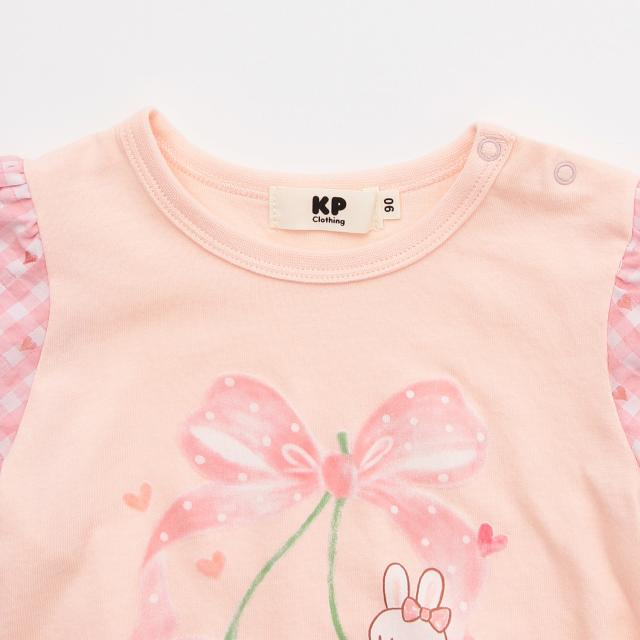 ケーピー(KP)【防虫加工】フルーツプリントT＆キュロットセット_2