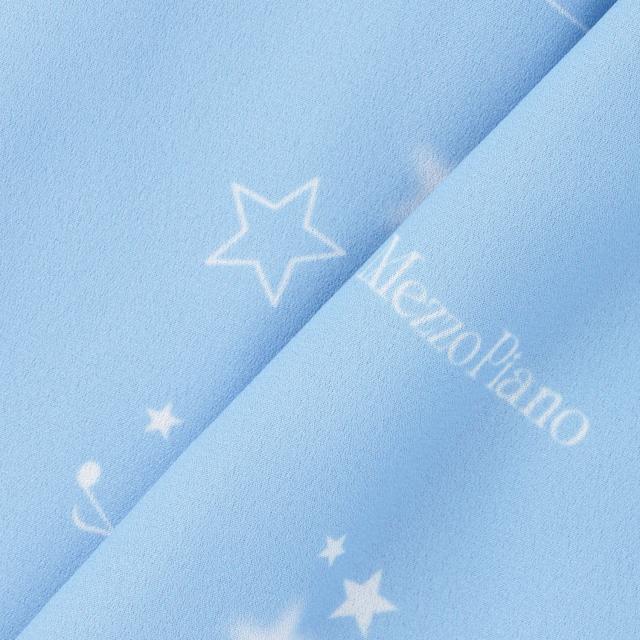 メゾピアノジュニア(mezzo piano junior)アソート生地プリーツワンピース♪_6