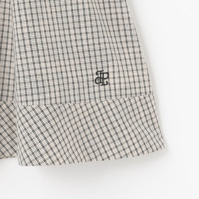 ポンポネットジュニア(pom ponette junior)シャーリングワンピース_5