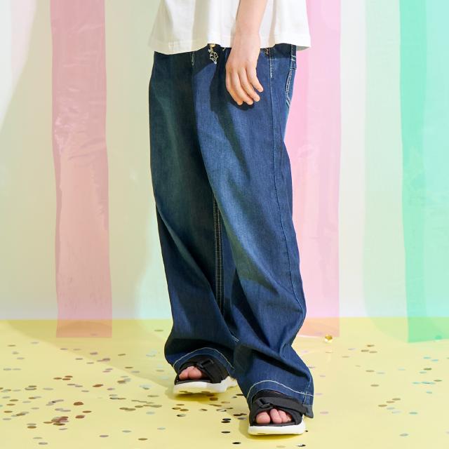 ケーピー(KP)【冷感デニム】 ロングパンツ