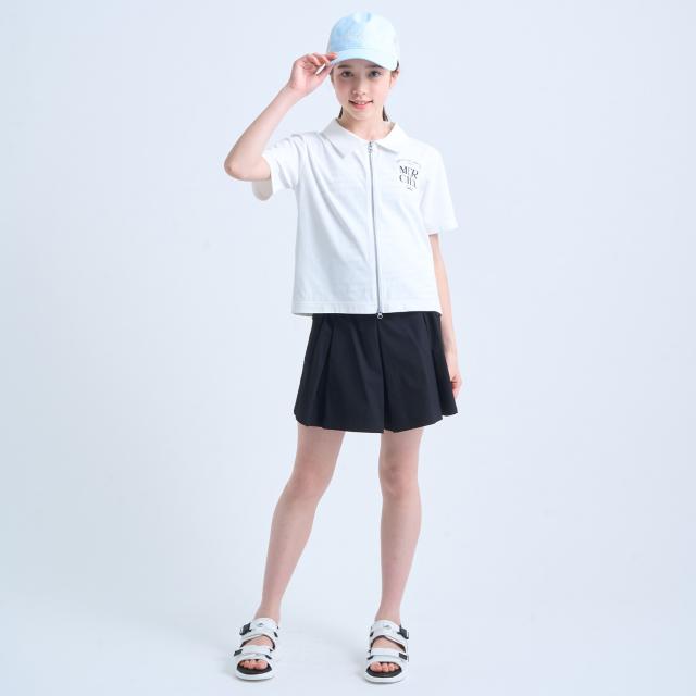 ポンポネットジュニア(pom ponette junior)【SWIM】【UVカット】ジップアップコーデ3点セット_4