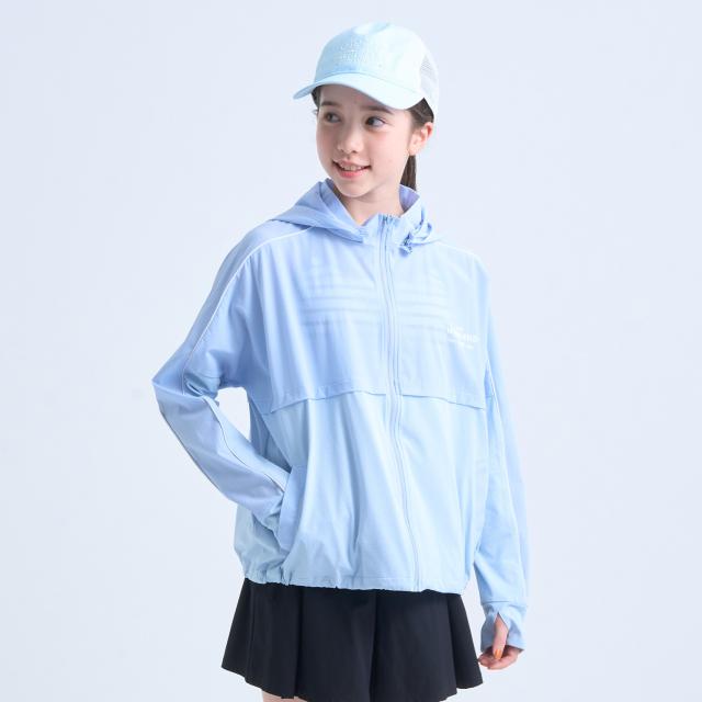 ポンポネットジュニア(pom ponette junior)【SWIM】【UVカット】ラッシュガード