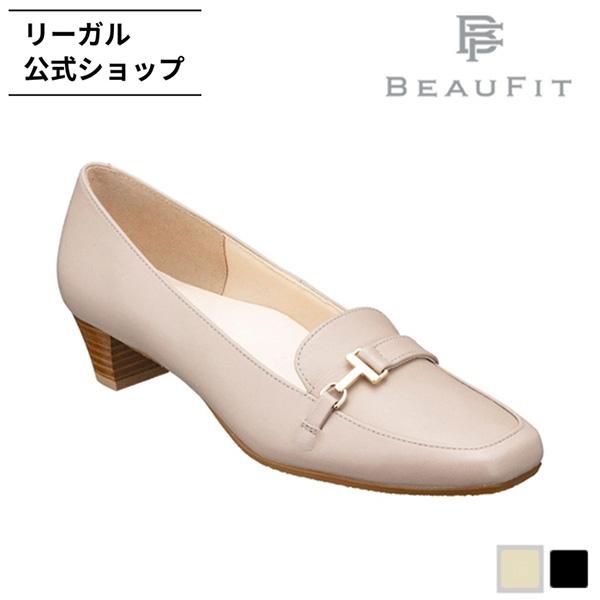 公式 BEAUFIT A22Y ソフトスクエアトウモカパンプス ベージュ パンプス レディース ビューフィット REGAL CORPORATION リーガル コーポレーション