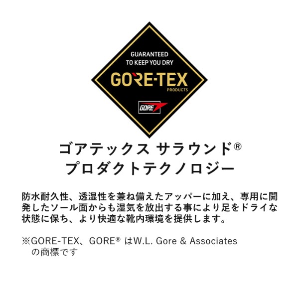リーガル 公式 REGAL 51DL コートスニーカー GORE-TEX SURROUND ホワイト3カラーコンビ スニーカー メンズ リーガル_7
