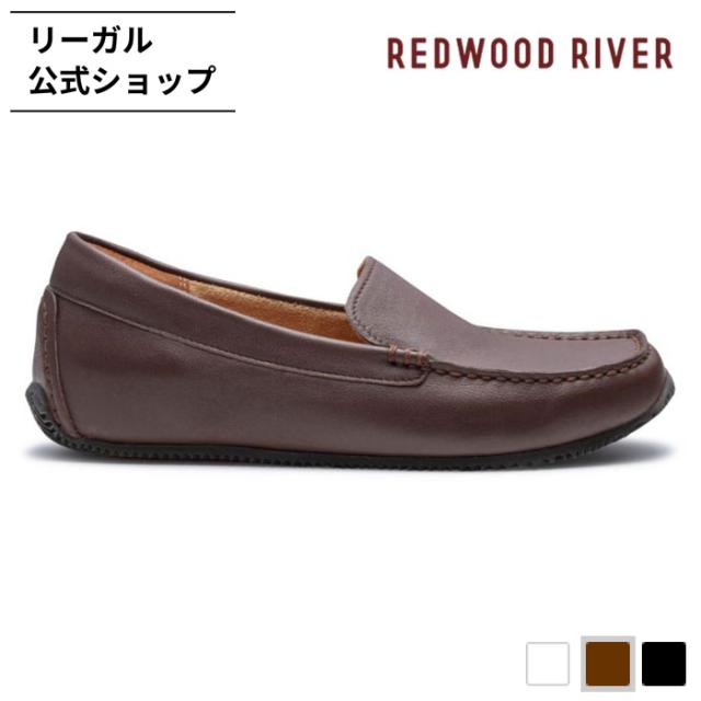 公式 REDWOOD RIVER R04A モカシンスリッポン ダークブラウン フラットシューズ レディース レッドウッド リバー REGAL CORPORATION リーガル コーポレーション
