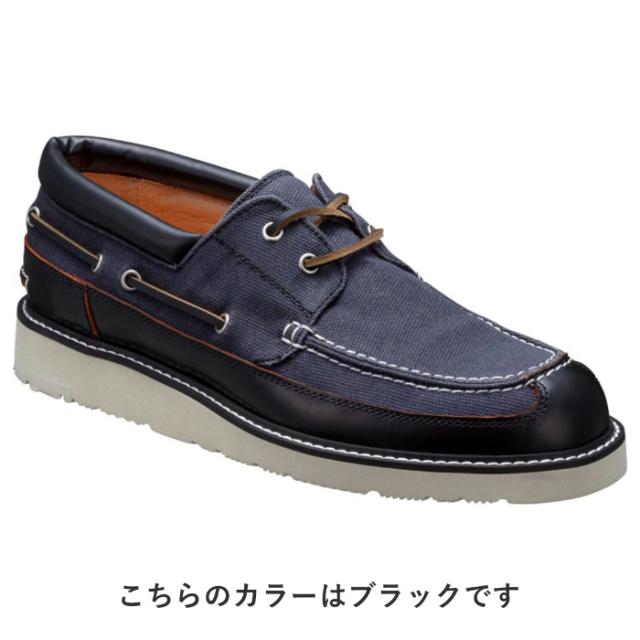 公式 REDWOOD RIVER RX09 デッキタイプ カーキブラック カジュアルシューズ メンズ レッドウッド リバー REGAL CORPORATION リーガル コーポレーション