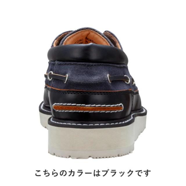 公式 REDWOOD RIVER RX09 デッキタイプ カーキブラック カジュアルシューズ メンズ レッドウッド リバー REGAL CORPORATION リーガル コーポレーション