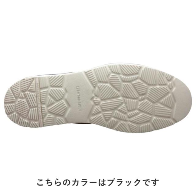 公式 REDWOOD RIVER RX09 デッキタイプ カーキブラック カジュアルシューズ メンズ レッドウッド リバー REGAL CORPORATION リーガル コーポレーション