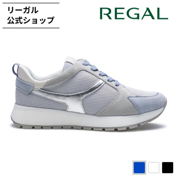 SALE リーガル 公式 REGAL BF07 メッシュスニーカー ブルー スニーカー レディース リーガルウォーカー