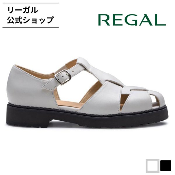 リーガル 公式 REGAL F43R グルカサンダル アイボリー サンダル レディース リーガル