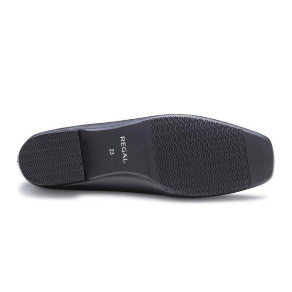 リーガル 公式 REGAL F60N ビットモカシューズ ブラック フラットシューズ レディース | ビット ローファー 革靴 本革 レディースシュー