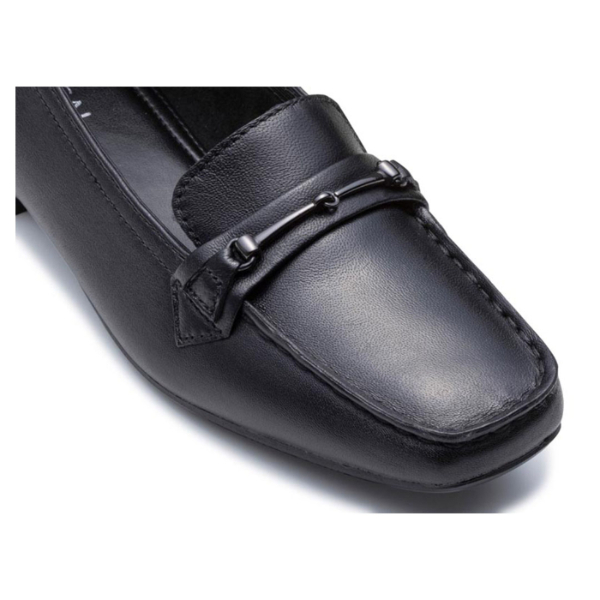 リーガル 公式 REGAL F60N ビットモカシューズ ブラック フラットシューズ レディース | ビット ローファー 革靴 本革 レディースシュー