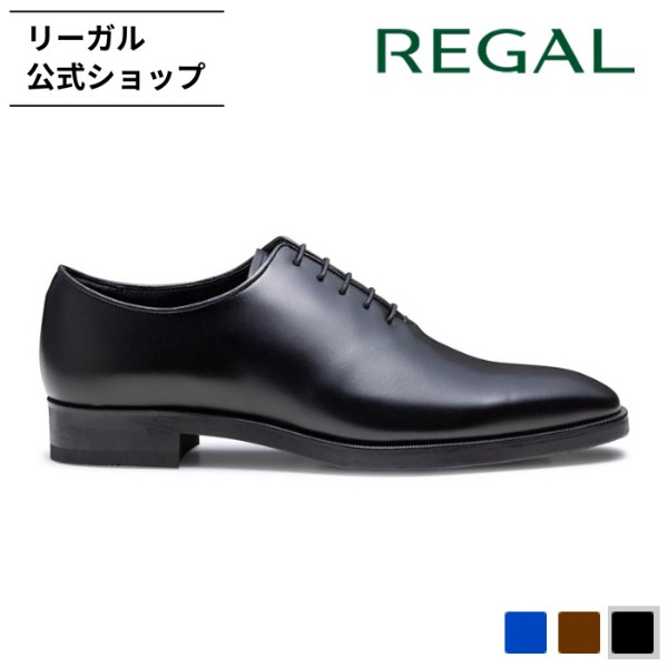 リーガル 公式 REGAL 24GL ホールカット ブラック ビジネスシューズ メンズ |