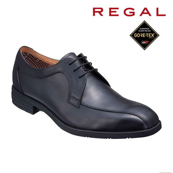 リーガル 公式 REGAL 26BL スワールトウ GORE-TEX SURROUND ブラック ビジネスシューズ メンズ | 本革 レザーシューズ 防水