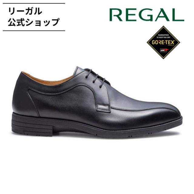 リーガル 公式 REGAL 26BL スワールトウ GORE-TEX SURROUND ブラック ビジネスシューズ メンズ | 本革 レザーシューズ 防水