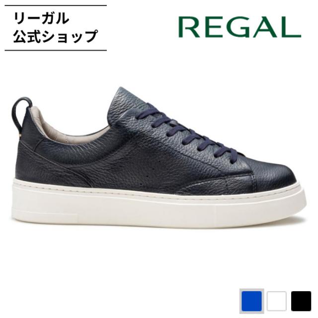 リーガル 公式 REGAL 83KL ディアスキン　スニーカー ネイビー スニーカー メンズ リーガル