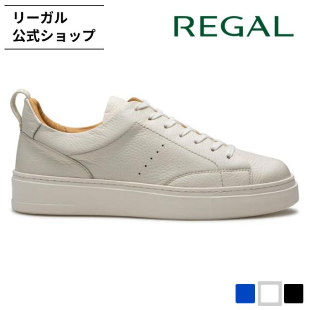 リーガル 公式 REGAL 83KL ディアスキン　スニーカー ホワイト スニーカー メンズ リーガル