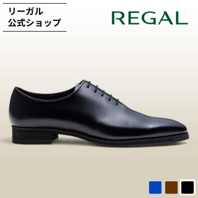 リーガル 公式 REGAL 24LL ホールカット ブラック ビジネスシューズ メンズ リーガル 