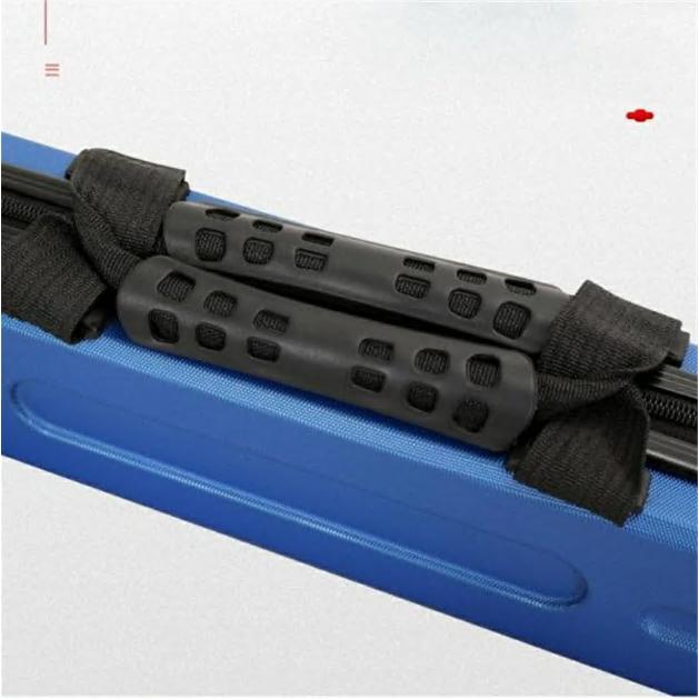 ロッドケース ハード 釣り竿収納バッグ 収納バッグ 耐衝撃 ライトロッドケース 肩掛け 大容量 防水性 コンパクト スリム ブラック 飛行機 車