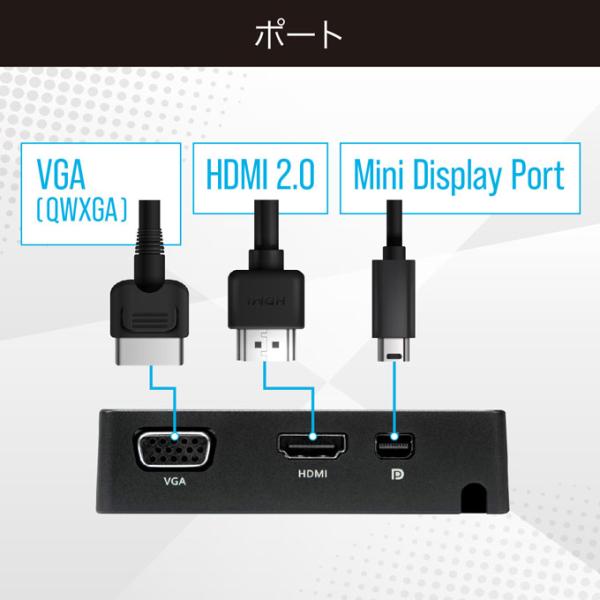 Targus DOCK412 4K Type-C接続 最大60W パワーデリバリー対応 ドッキングステーション 高機能 接続機器 増設 接続ポート 周辺機器 集約_6