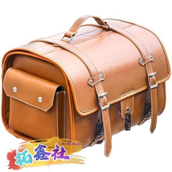 バイク リアボックス オートバイのトランク33L 大容量 バイク サイドバッグ フルフェイス収納可能 ヘルメット入れ 着脱可能式小物収納 取りやすい 旅行 ツーリン