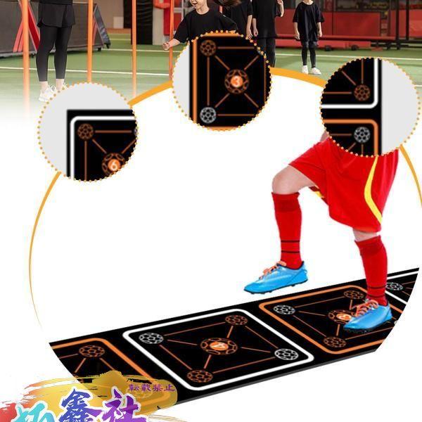 アジリティラダーマット スピードアジリティトレーニングラダー ワークアウト用 フットボール ボクシング オレンジ